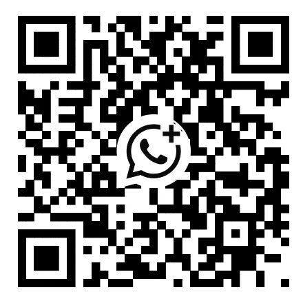 The QR code of WhatsApp