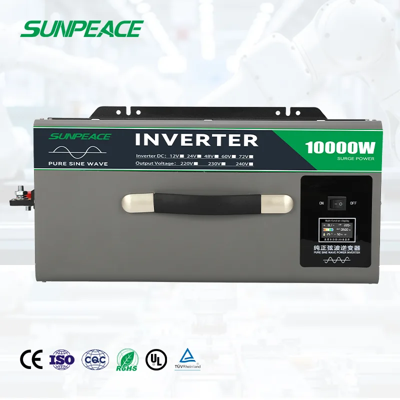 5000W/10000W DC Pure Sine Wave Inverter Solar Power Car Converter