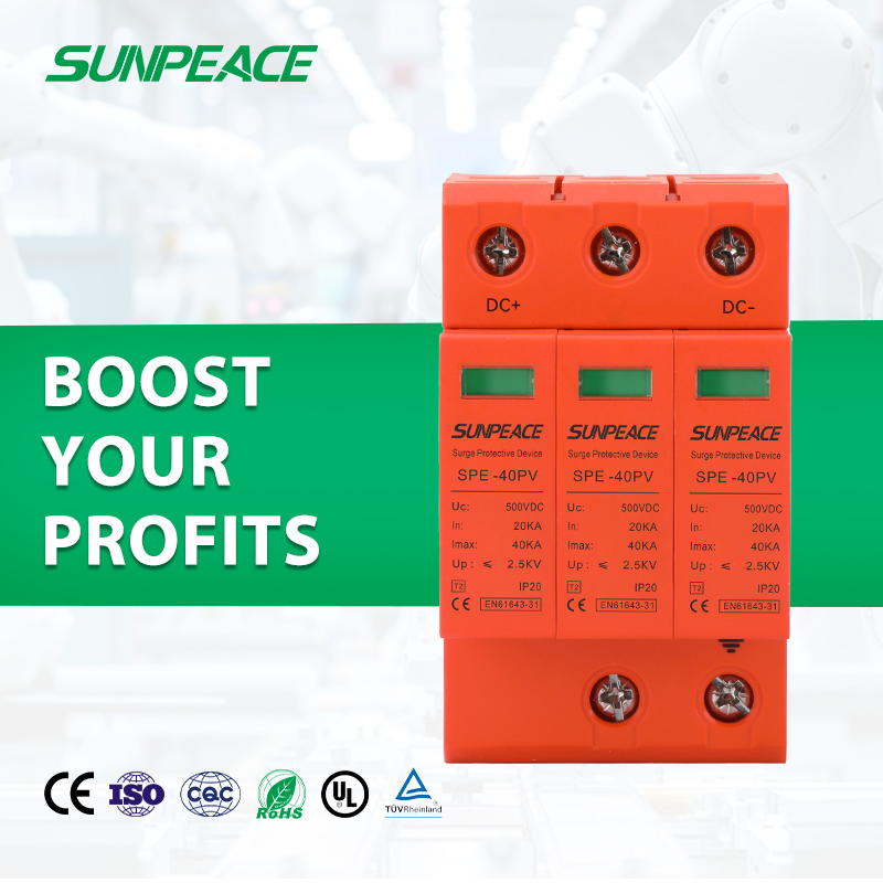 Manufacturer Factory Price OEM ODM Solar DC PV 1P T2 20KA