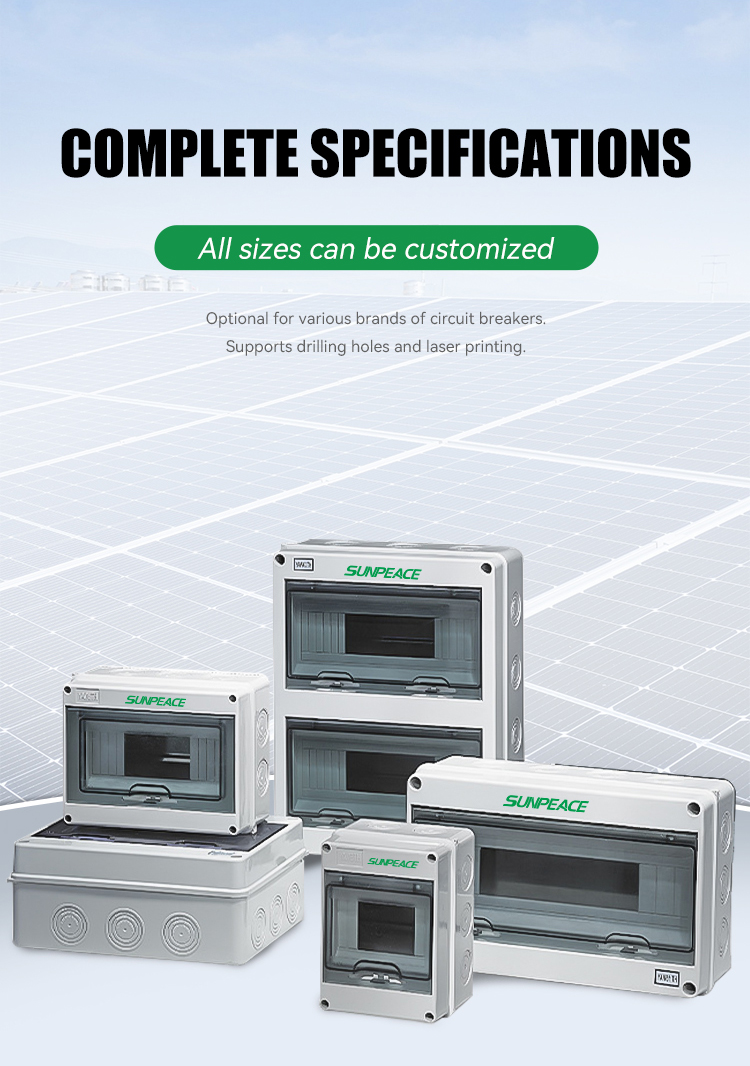 HT Series 6 Ways IP65 ABS Outdoor Electrical Waterproof Plastic Distribution Box 3 HT Series 6 Ways IP65 ABS Outdoor Electrical Waterproof Plastic Distribution Box 3