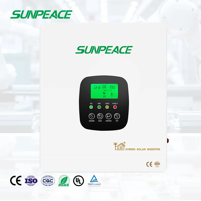 3300W ON OFF Grid MPPT Solar Hybrid Inverter for Photovoltaic PV/Solar System