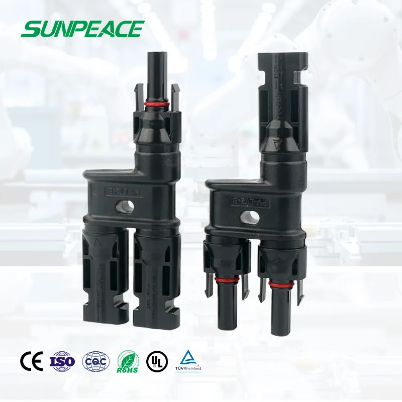 T-type T3 Solar Photovoltaic Connectors Male Female