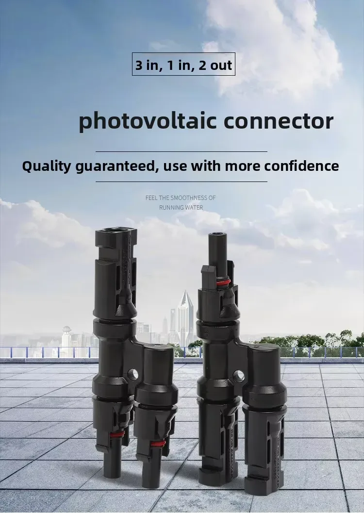 T-type T6 Solar Photovoltaic Connectors Male Female 2 T-type T6 Solar Photovoltaic Connectors Male Female 2