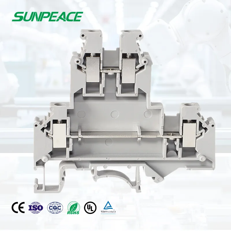 UKKB5 Din Rail Mounted Screw Terminal Block