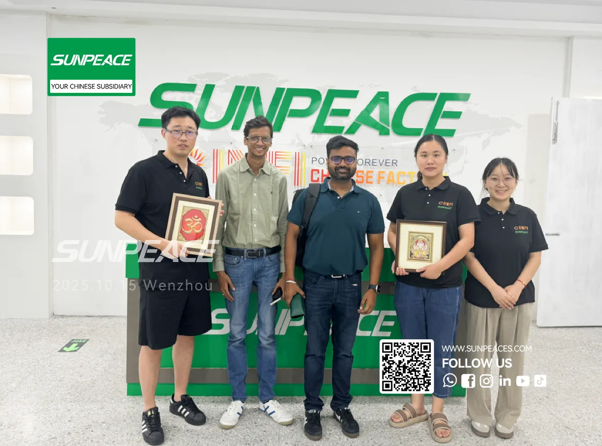 Indian Partners Conduct Productive Factory Audit at SUNPEACE