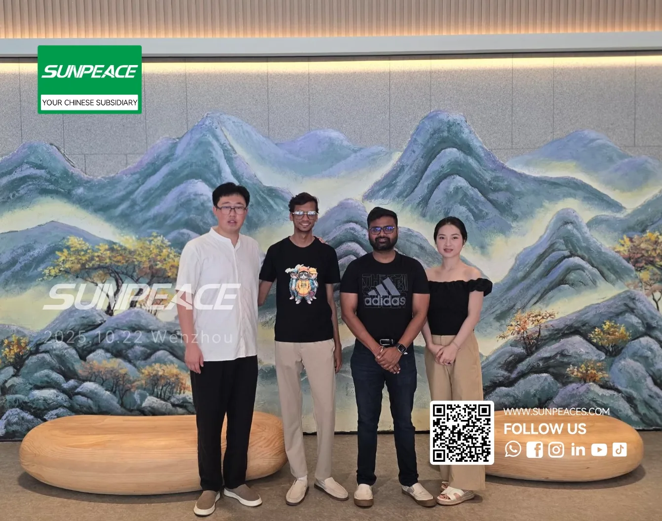 Strategic Market Visit: SUNPEACE & Partners at Canton Fair
