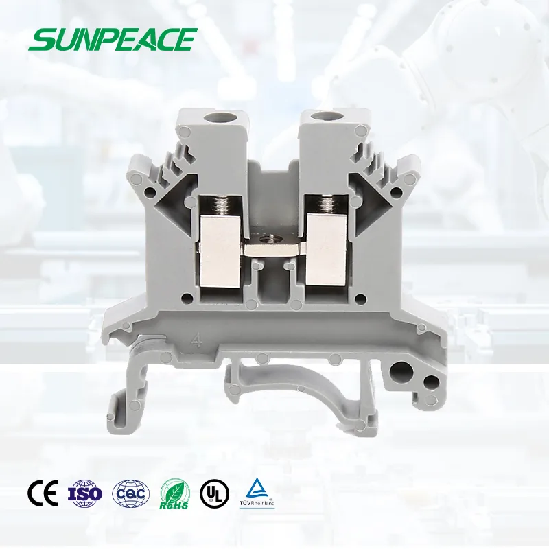 UK2.5B Din Rail Mounted Screw Terminal Block