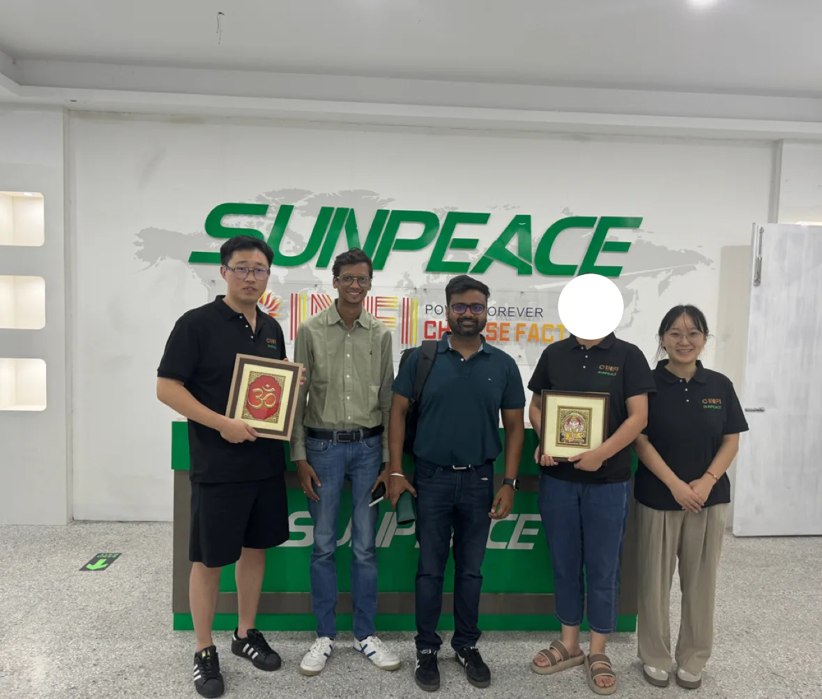 Indian Partners Conduct Productive Factory Audit at SUNPEACE