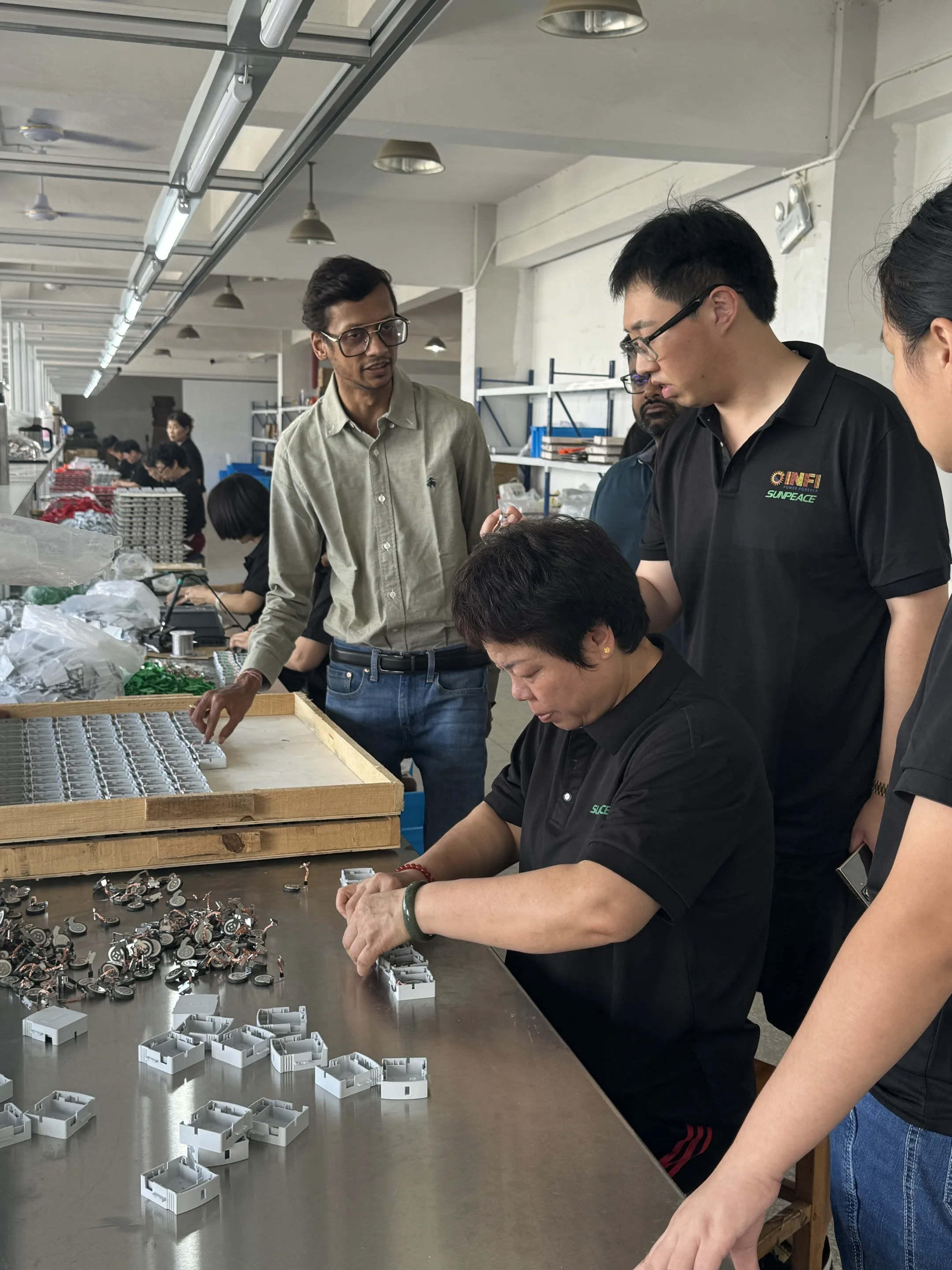 Indian Partners Conduct Productive Factory Audit at SUNPEACE 2