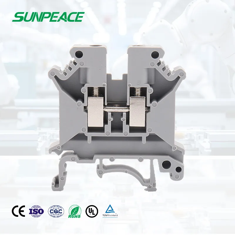 UK-5N Din Rail Mounted Screw Terminal Block