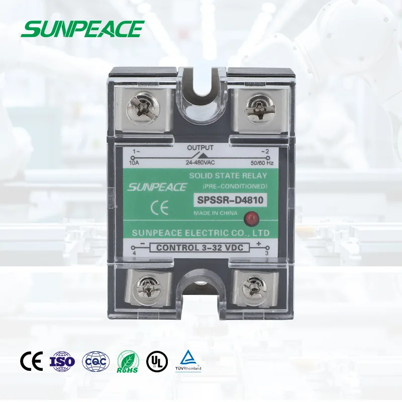 DC to AC SSR Din Rail Single Phase DA Solid State Relay