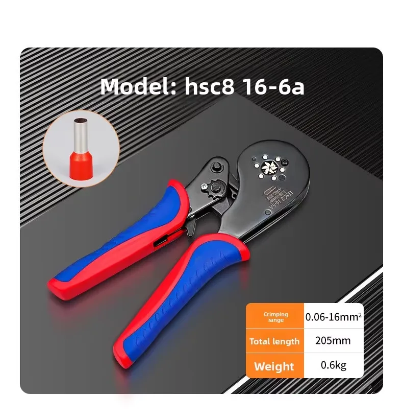 HSC8 16-6A Terminal Crimping Pliers Tool 5 HSC8 16-6A Terminal Crimping Pliers Tool 5