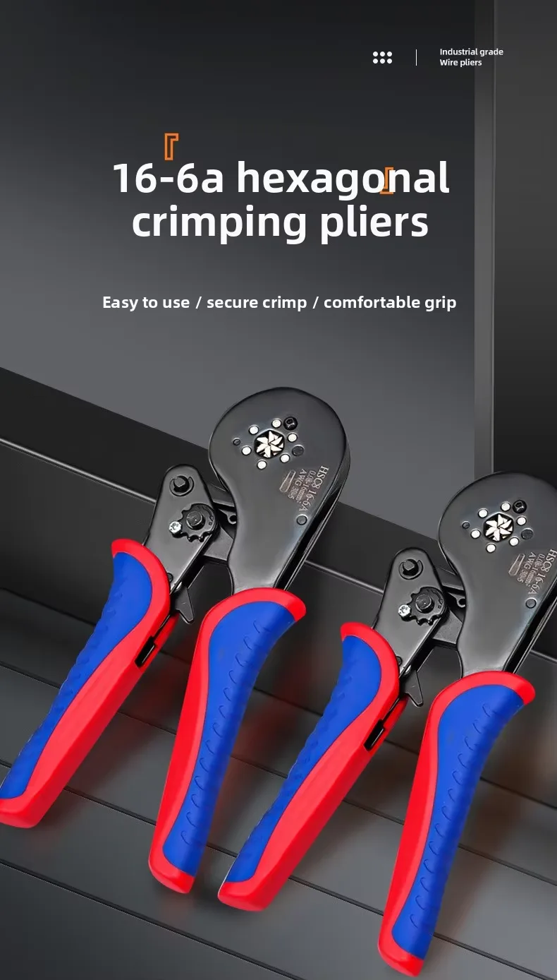 HSC8 16-6A Terminal Crimping Pliers Tool 7 HSC8 16-6A Terminal Crimping Pliers Tool 7