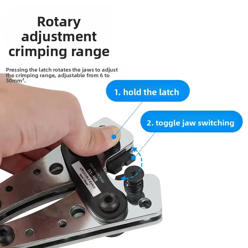 HX-50B Terminal Crimping Pliers Tool 2