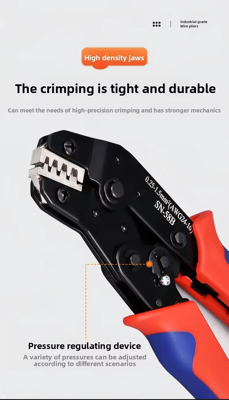 SN-06WF Terminal Crimping Pliers Tool 5 SN-06WF Terminal Crimping Pliers Tool 5